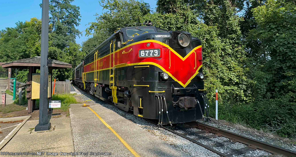 CVSR 6773 makes her first leading appearance in Akron.